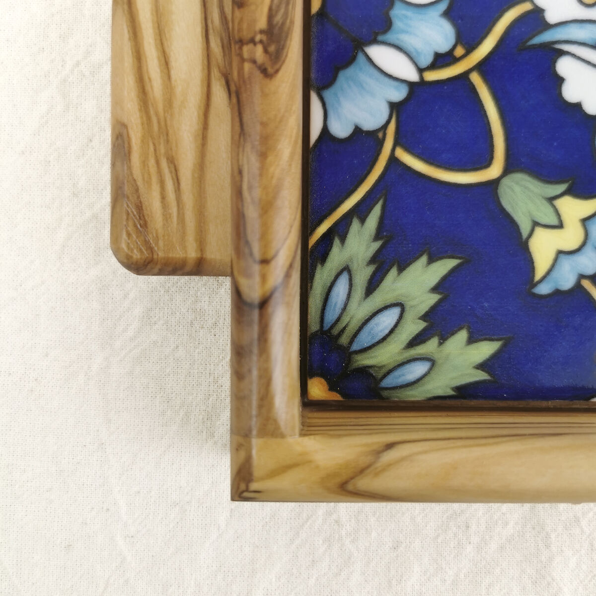 Indigo Bloom tray - Made in Jerusalem and Bethlehem - product images  of 