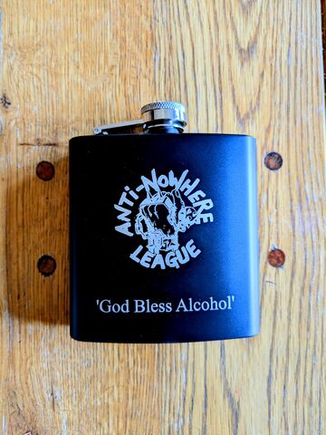 ANWL,Hip,Flask,'God,Bless,Alcohol'