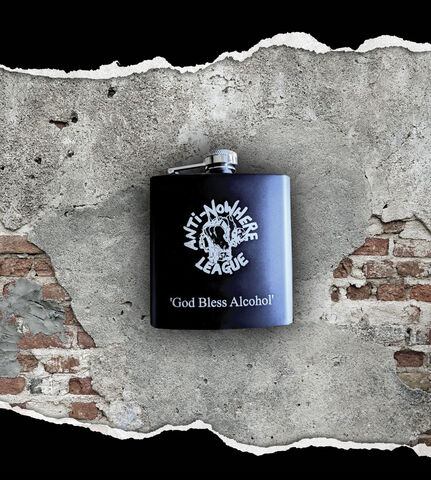 ANWL,Hip,Flask,'God,Bless,Alcohol'
