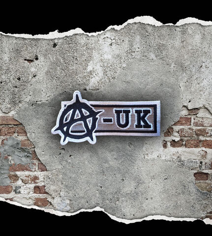 UK,Anarchy,Woven,Patch,Anti Nowhere League Patch/Badge