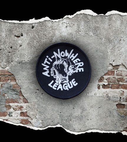 Classic,Logo,-,Circle,Patch,(10,x,10,cm), Punk, Anti Nowhere League, Rock, Metal