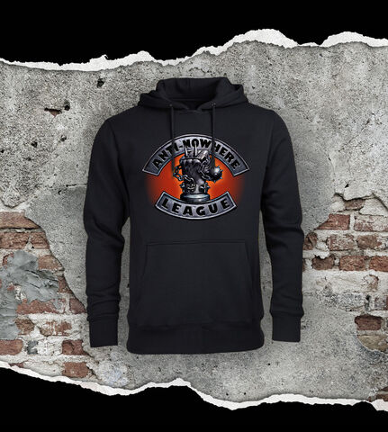 Iron,Fist,Non,Zip,Hoodie, Punk, Anti Nowhere League, Rock, Metal
