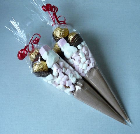 Adult,hot,chocolate,cones,hot chocolate cones, xmas eve box fillers