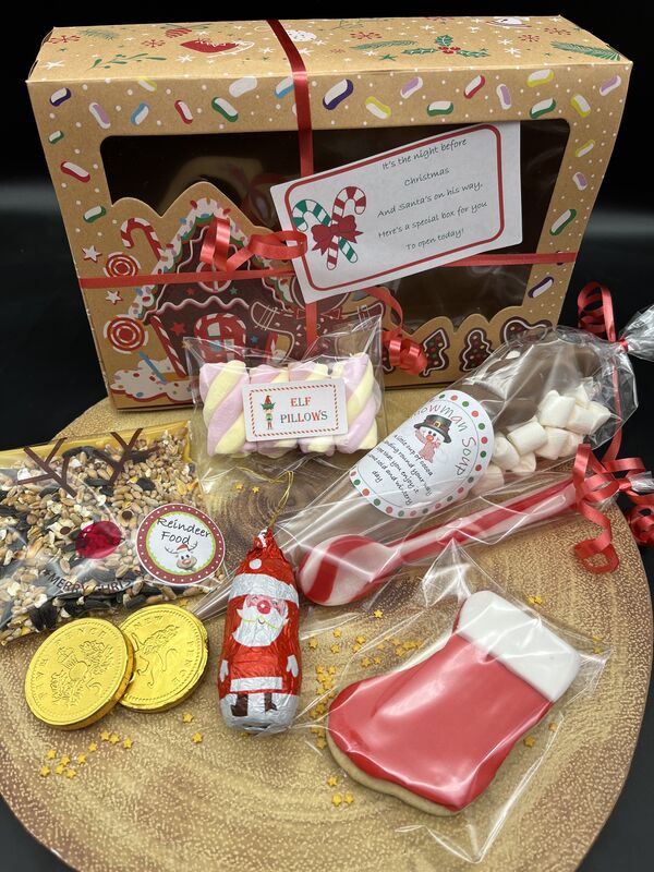 Xmas eve box - product images