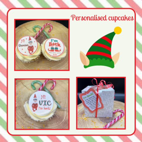 Elf,on,a,shelf,cupcakes,elf cupcake