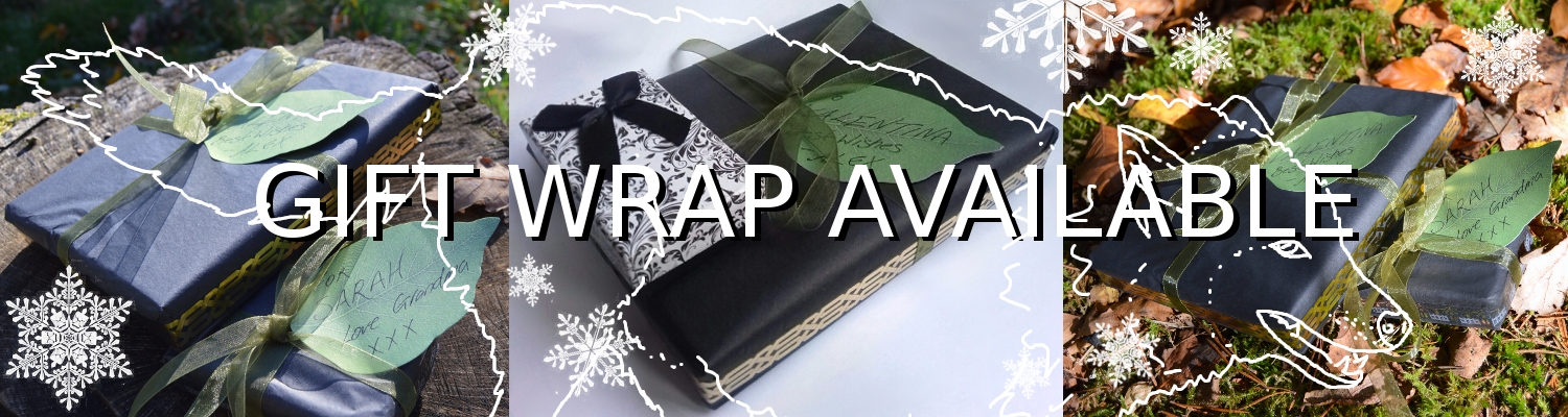 Gift wrapping on orders at Herisson Rose Jewelry