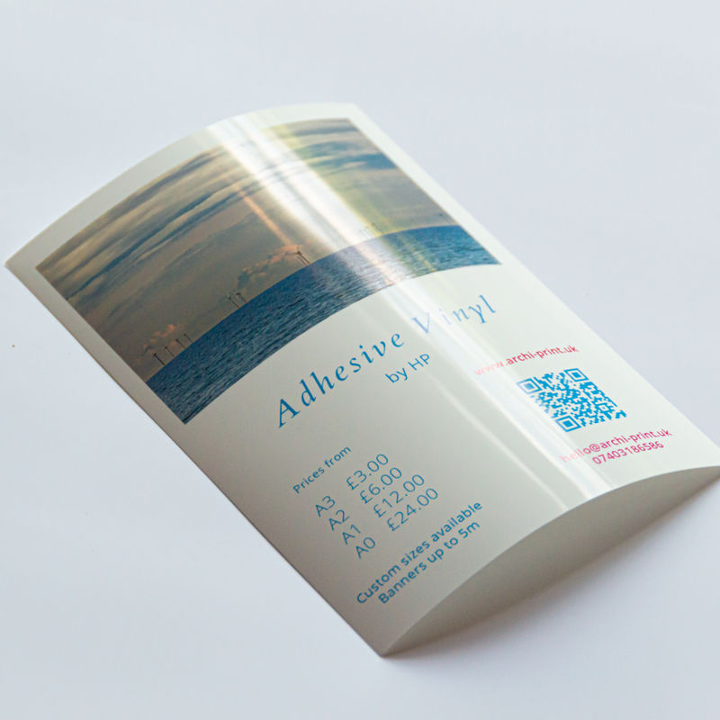Same Day Vinyl Poster Printing in London ArchiPrint UK
