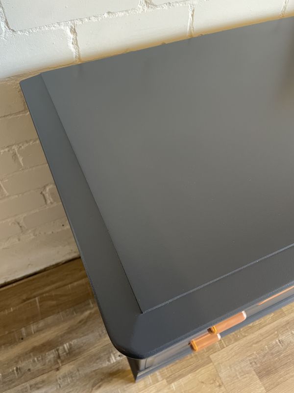 Stag 8 Drawer Captains Chest Painted Rooster Blue - product images  of 