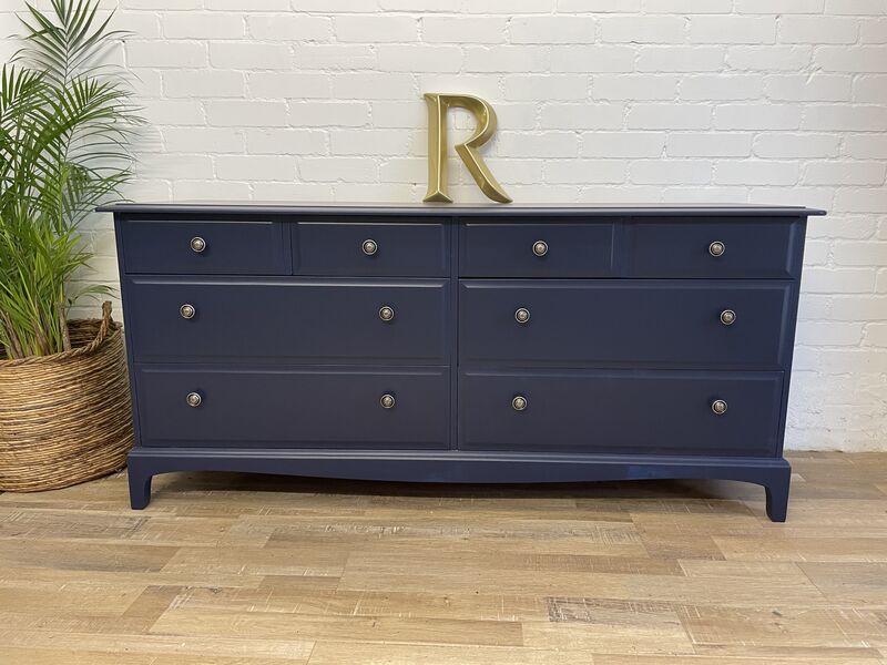 Stag Minstrel Captains Chest Painted Navy  - product images  of 