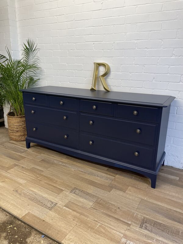 Stag Minstrel Captains Chest Painted Navy  - product images  of 