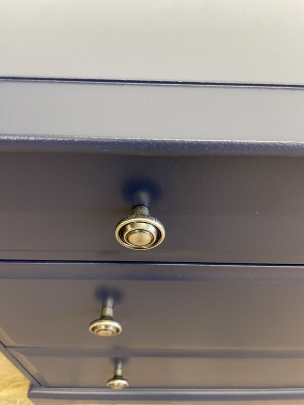 Stag Minstrel Captains Chest Painted Navy  - product images  of 