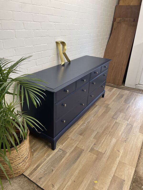 Stag Minstrel Captains Chest Painted Navy  - product images  of 