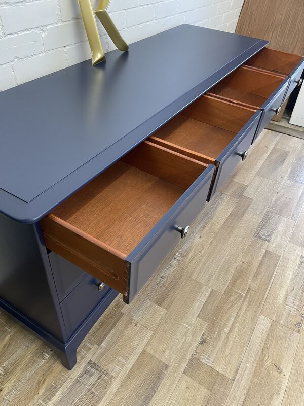 Stag Minstrel Captains Chest Painted Navy  - product images  of 