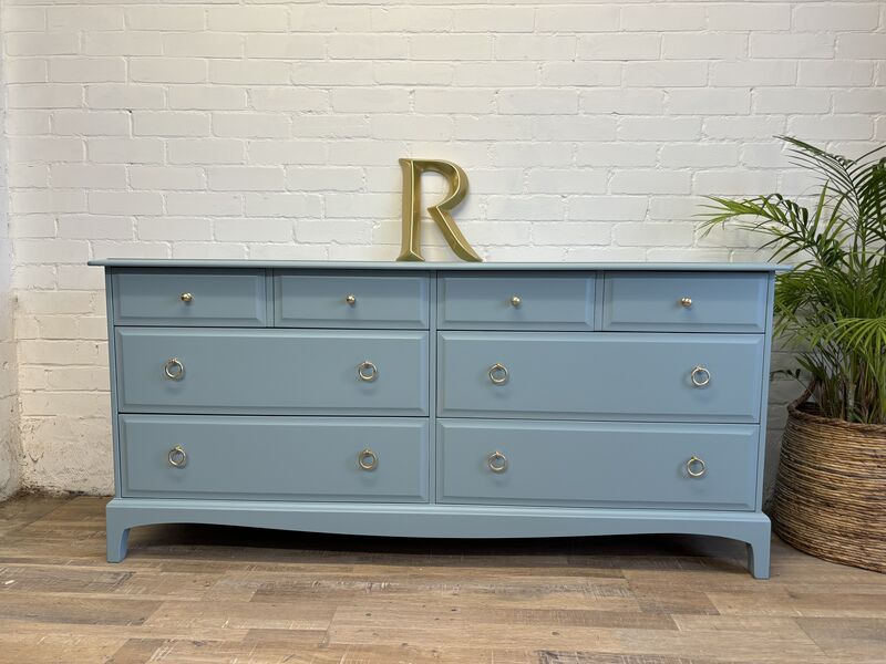 Stag Minstrel Captains Chest Painted Blue - product images  of 