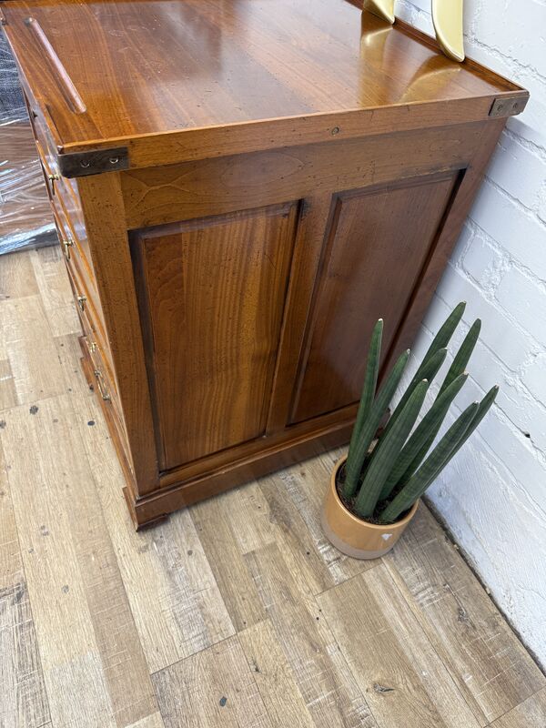 Vintage Filing Drawers by Félix Monge – French Artisan Storage Chest - product images  of 