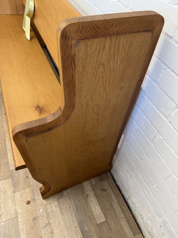 Vintage Light Oak Pew Bench - product images  of 