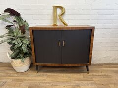 Mid,Century,Vinyl,Record,Cabinet,Refurbished