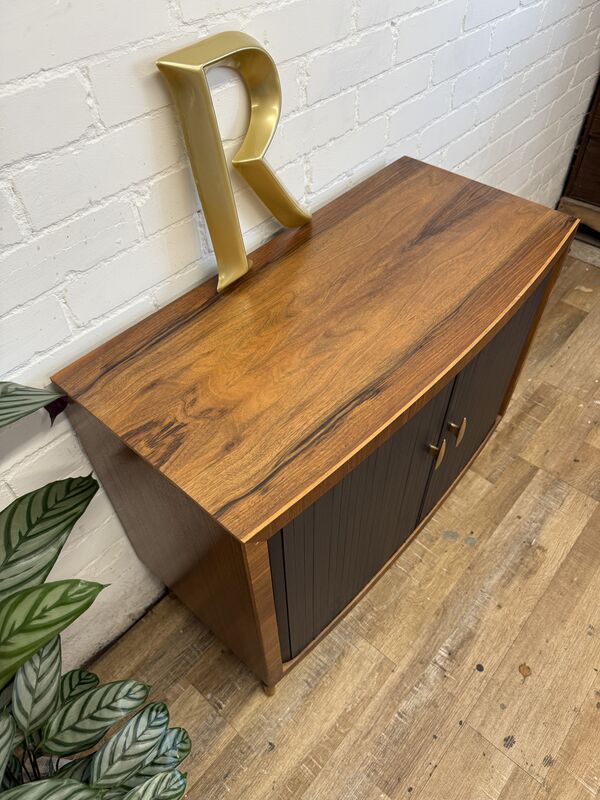 Mid Century Vinyl Record Cabinet Refurbished  - product images  of 