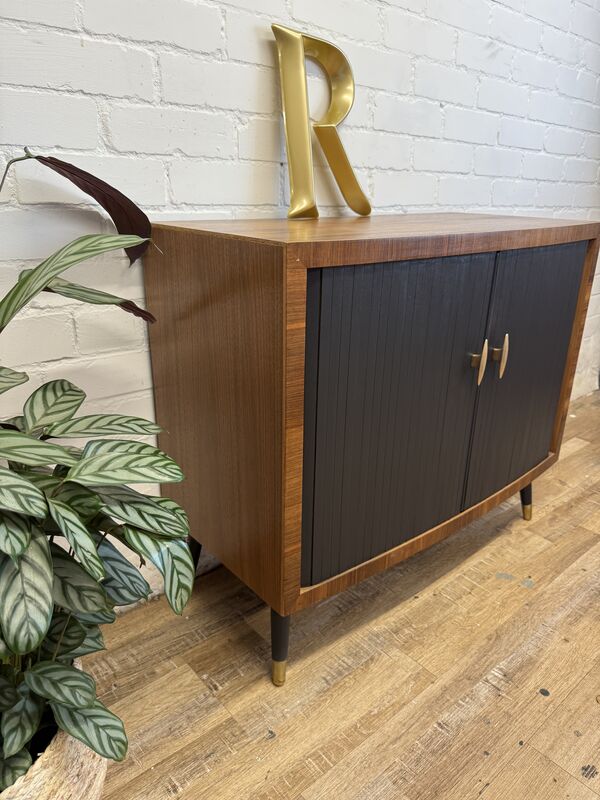 Mid Century Vinyl Record Cabinet Refurbished  - product images  of 