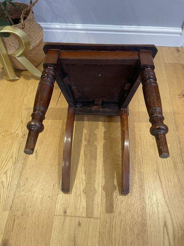 Pair of Antique Mahogany Hall Chairs – Victorian &amp; Edwardian Carved Seating - product images  of 