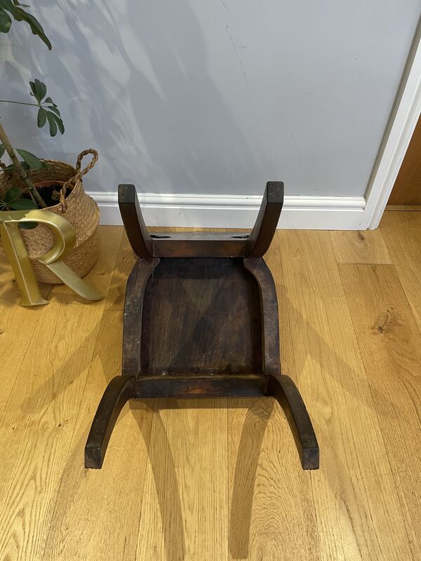 Pair of Antique Mahogany Hall Chairs – Victorian &amp; Edwardian Carved Seating - product images  of 