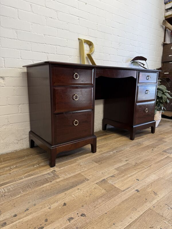 Stag Minstrel Kneehole Dressing Table in Mahogany Finish - product images  of 