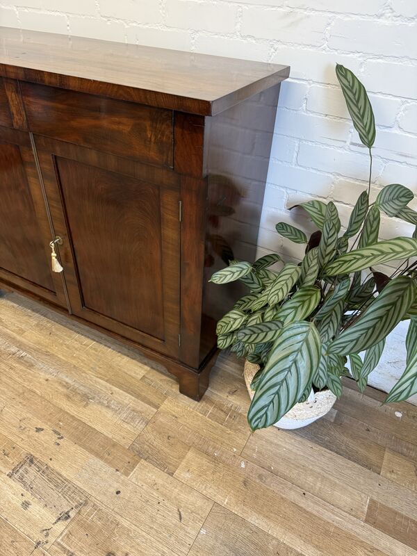 Antique Mahogany Side Cabinet with Drawers - product images  of 