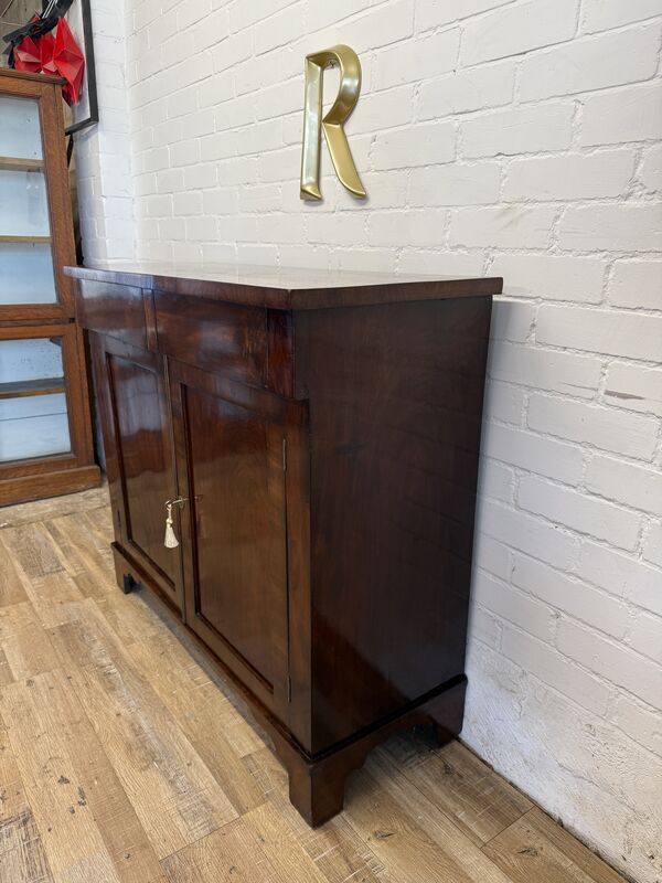 Antique Mahogany Side Cabinet with Drawers - product images  of 