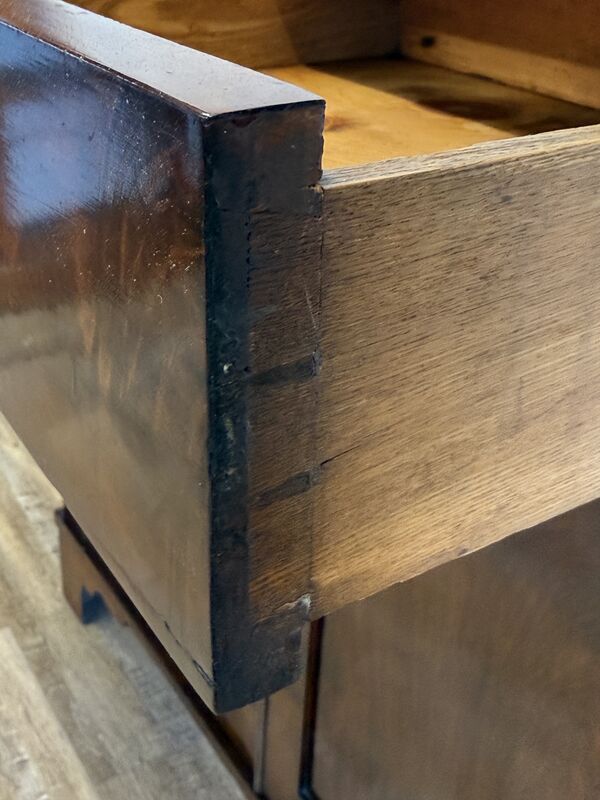Antique Mahogany Side Cabinet with Drawers - product images  of 