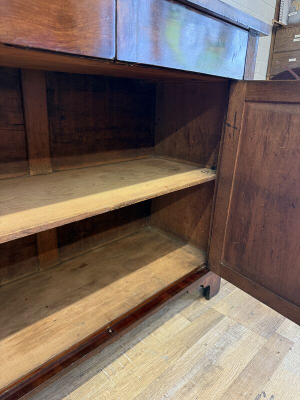 Antique Mahogany Side Cabinet with Drawers - product images  of 