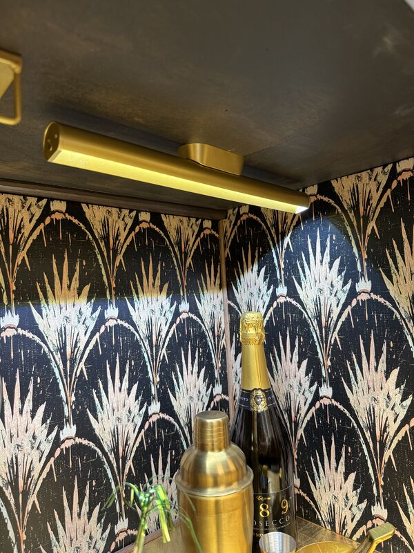 Vintage Drinks Cabinet Ebonized and Walnut  - product images  of 