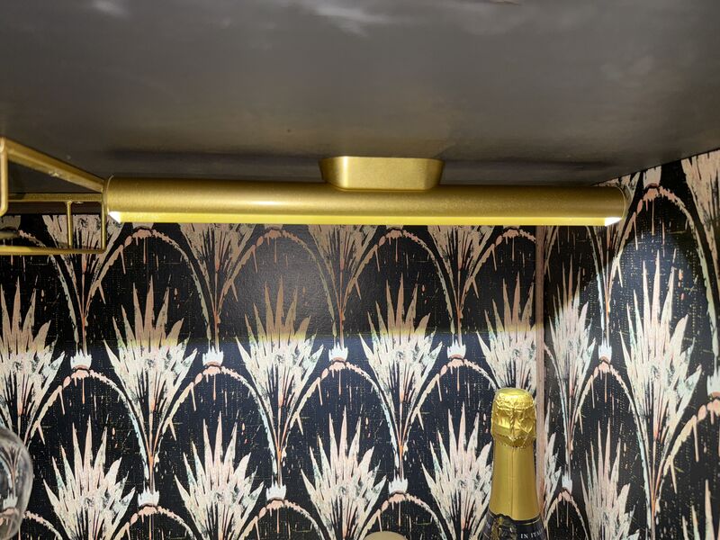 Vintage Drinks Cabinet Ebonized and Walnut  - product images  of 