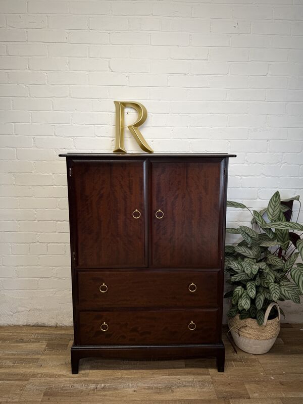 SOLD Stag Minstrel Linen Press – Original Mahogany Finish - product images  of 