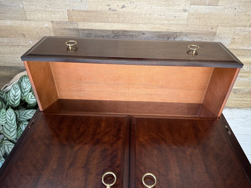 SOLD Stag Minstrel Linen Press – Original Mahogany Finish - product images  of 