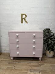 Vintage,Chest,of,Drawers,Painted,in,‘Little,Lily’,by,Roosters,Furniture