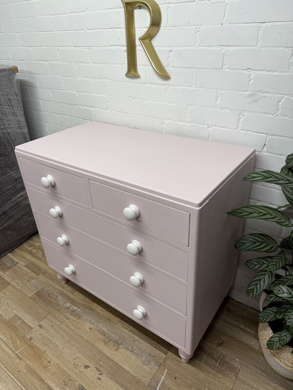 Vintage Chest of Drawers Painted in ‘Little Lily’ by Roosters Furniture - product images  of 