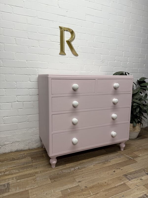 Vintage Chest of Drawers Painted in ‘Little Lily’ by Roosters Furniture - product images  of 