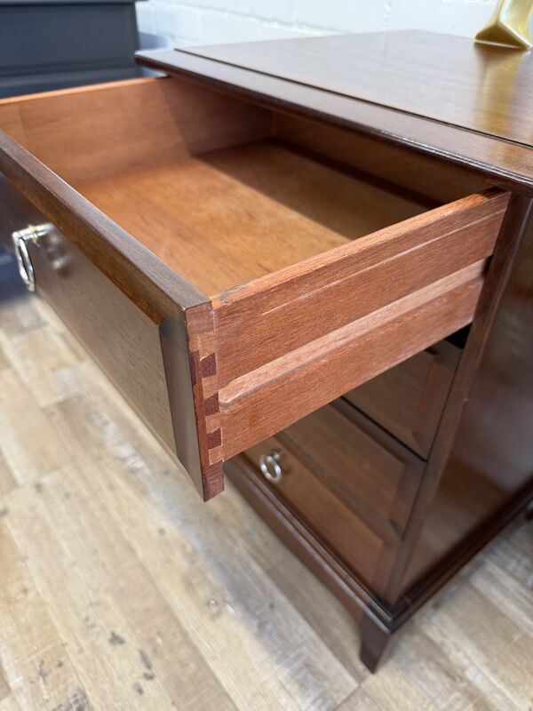 Stag Minstrel 4 Drawer Bedside Cherry Finish - product images  of 