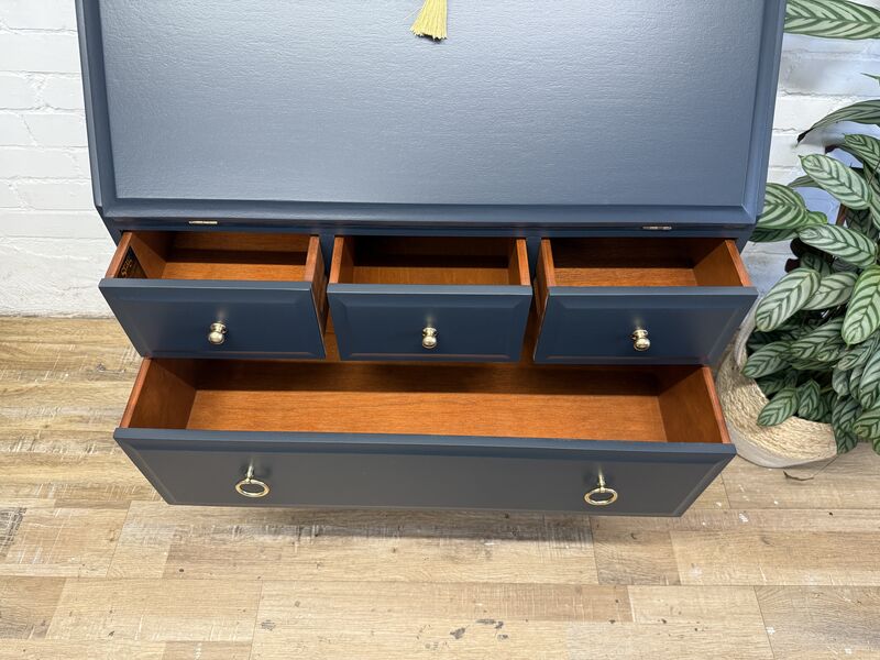 Stag Minstrel Bureau Painted Black - product images  of 