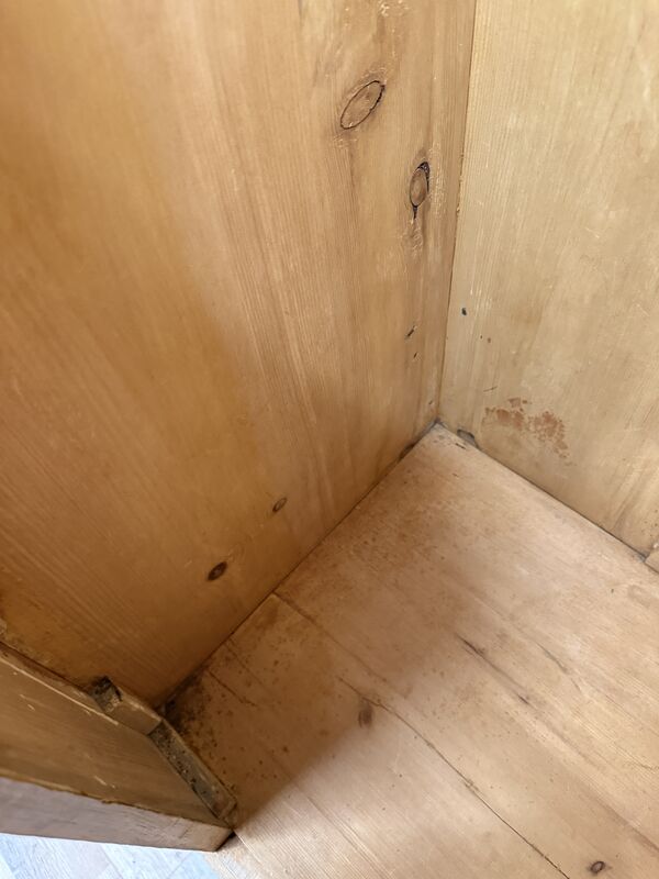 SOLD Antique Pine Single Wardrobe | 19th Century Victorian | Hand-Cut Dovetails | Original Charm - product images  of 
