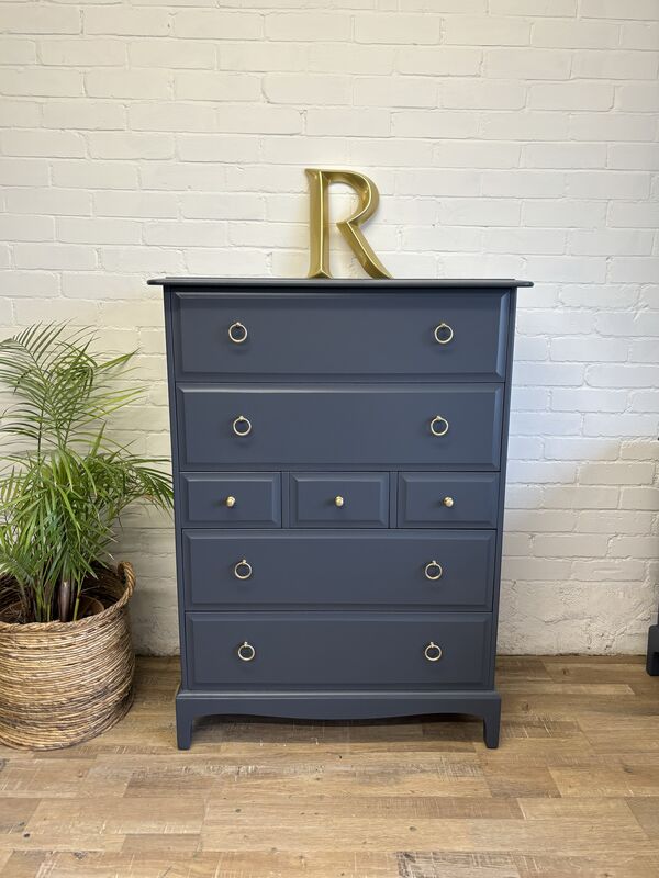 Stag Minstrel Tallboy Painted Rooster Blue - product images  of 