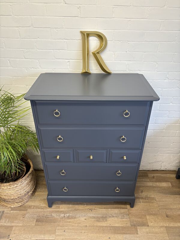 Stag Minstrel Tallboy Painted Rooster Blue - product images  of 