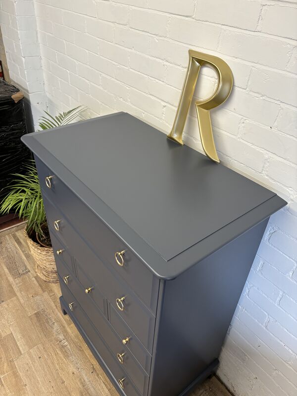 Stag Minstrel Tallboy Painted Rooster Blue - product images  of 