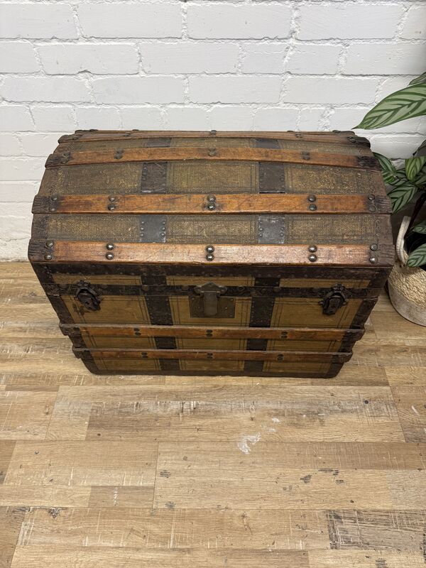 Vintage Trunk with Domed Top - product images  of 