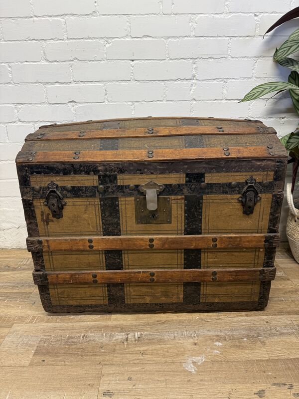 Vintage Trunk with Domed Top - product images  of 