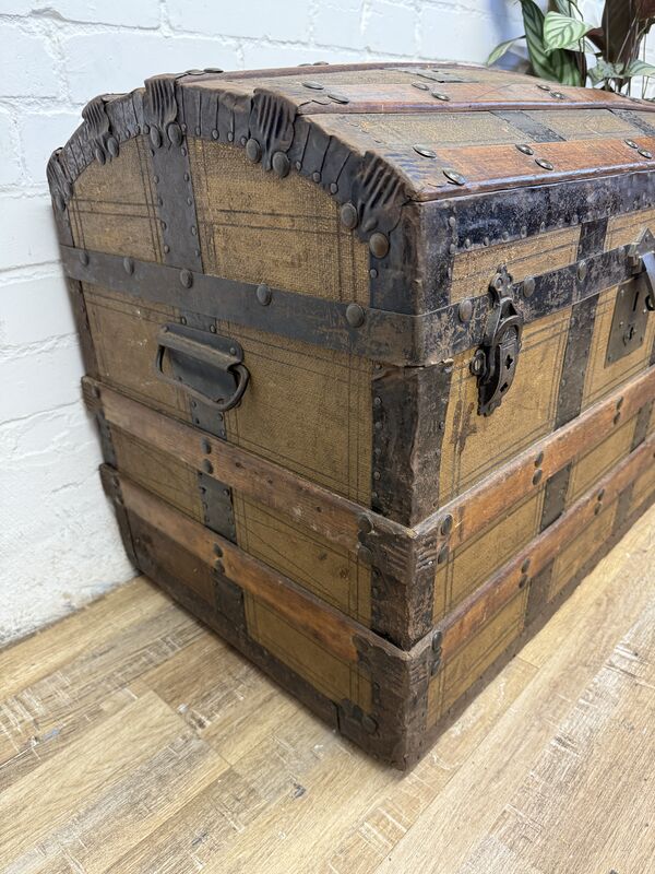 Vintage Trunk with Domed Top - product images  of 