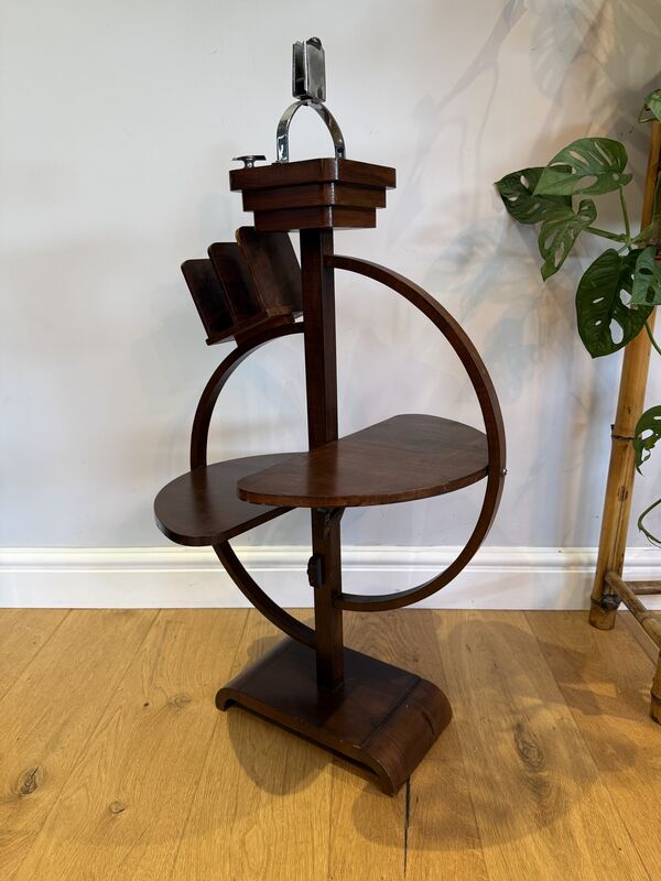 Art Deco Smokers Companion Side Table - product images  of 