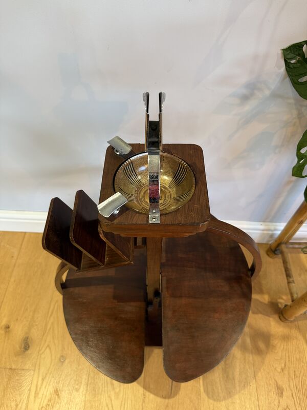 Art Deco Smokers Companion Side Table - product images  of 
