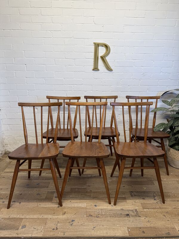 Set of 6 Mid Century Dining Chairs - product images  of 