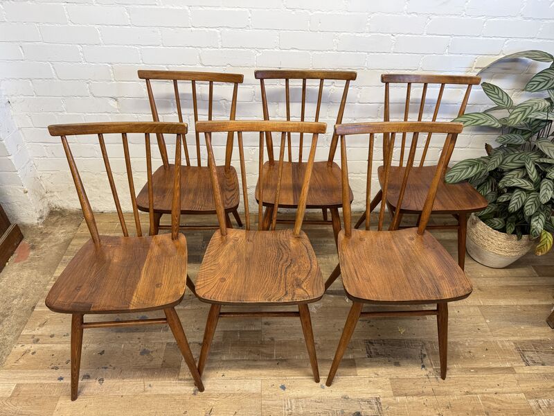 Set of 6 Mid Century Dining Chairs - product images  of 